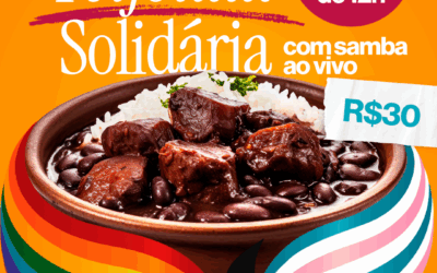 Feijoada Solidária da Casa Neon Cunha: 7 anos de afeto, sabor e resistência