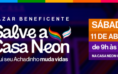 Bazar beneficente  da Casa Neon Cunha transforma doações em cuidado no grande ABC
