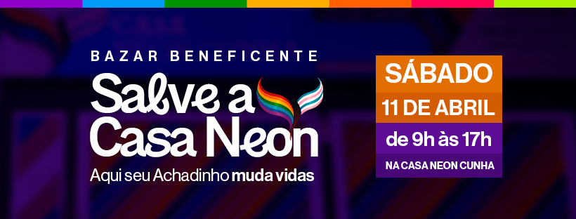Salve a Casa Neon Cunha